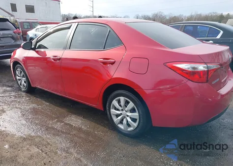 2016 Toyota Corolla Le from USA, damaged, VIN 2T1BURHE5GC510717